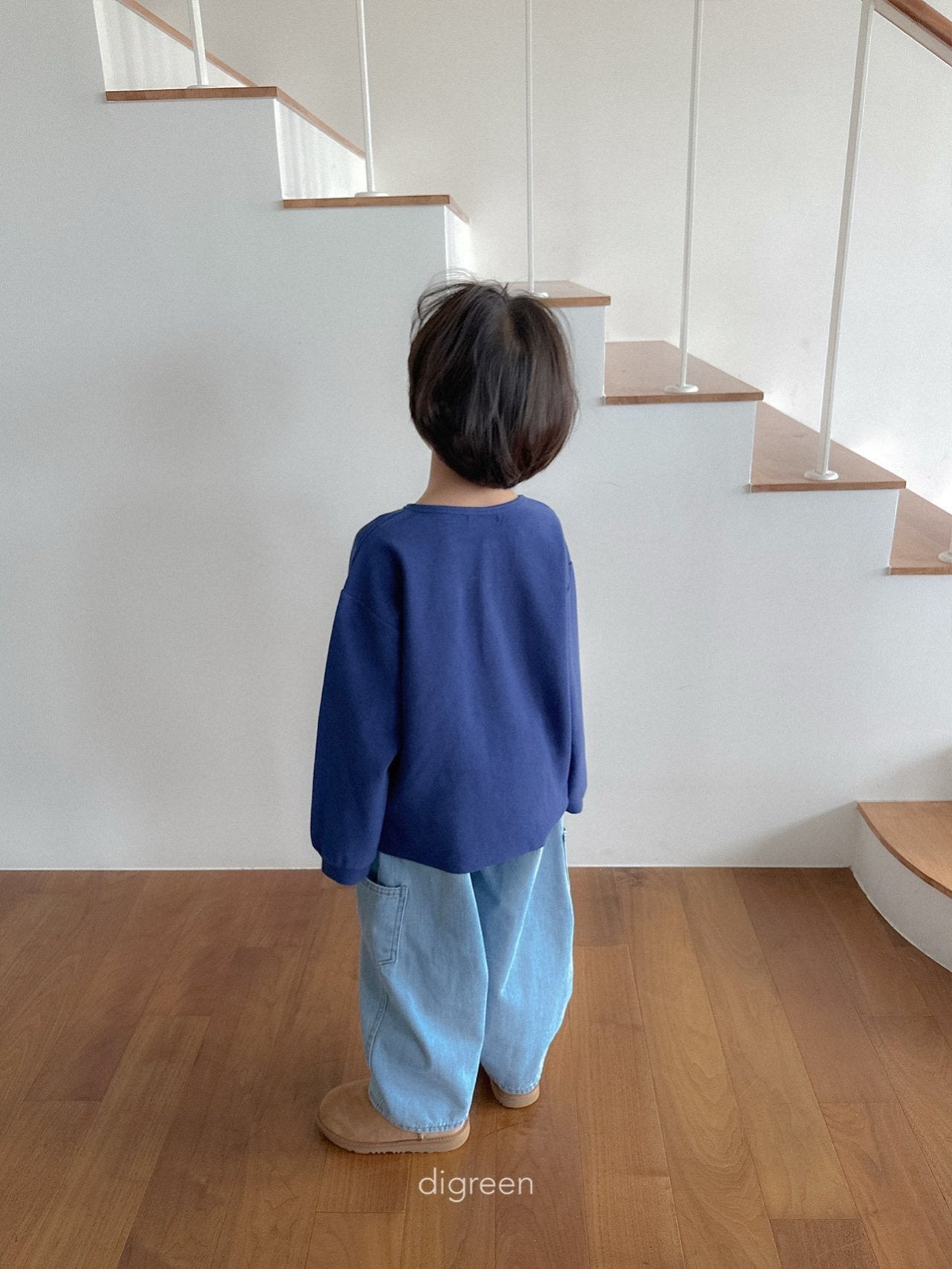 《予約》Button Tee / digreen