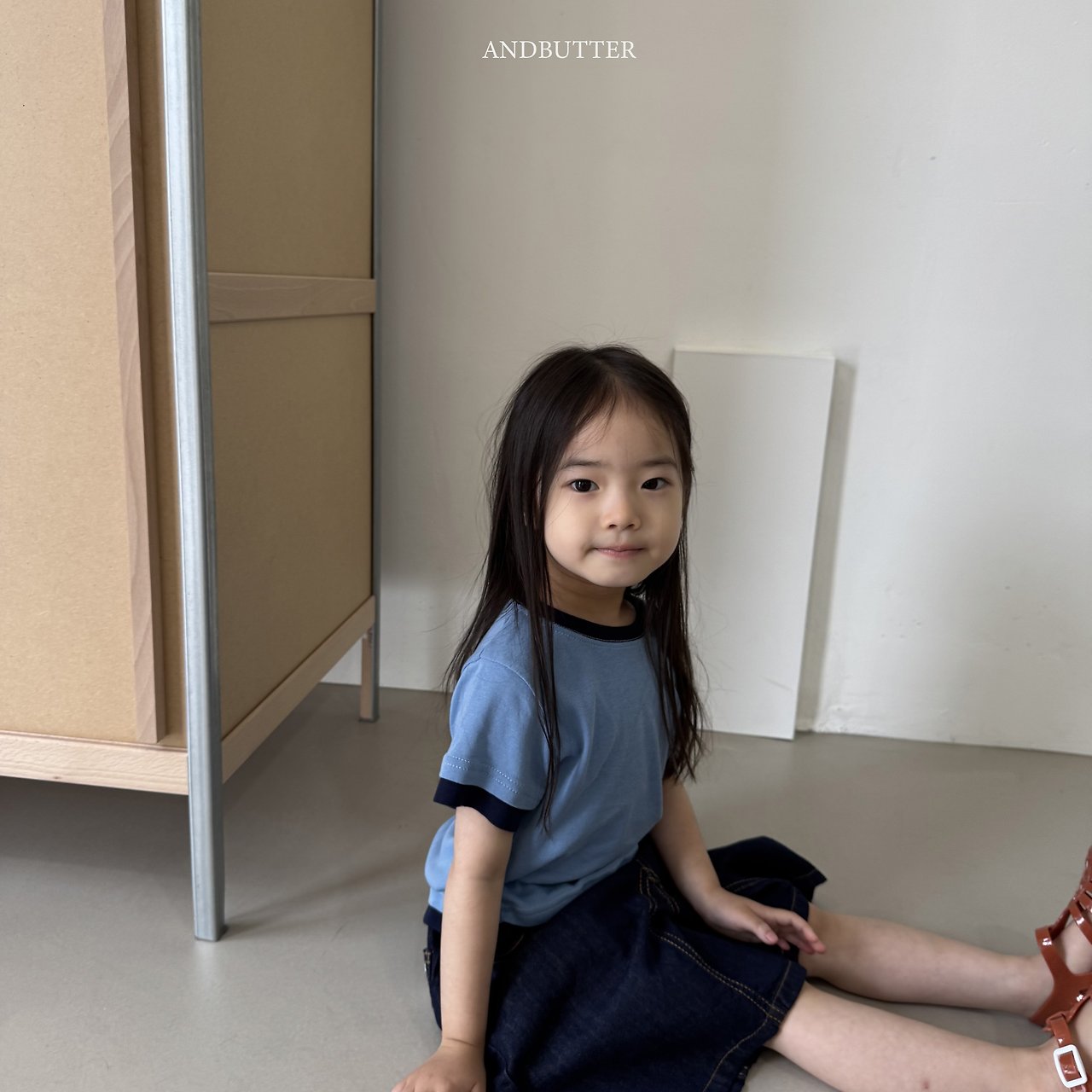 《予約》Color Match T-Shirt / andbutter