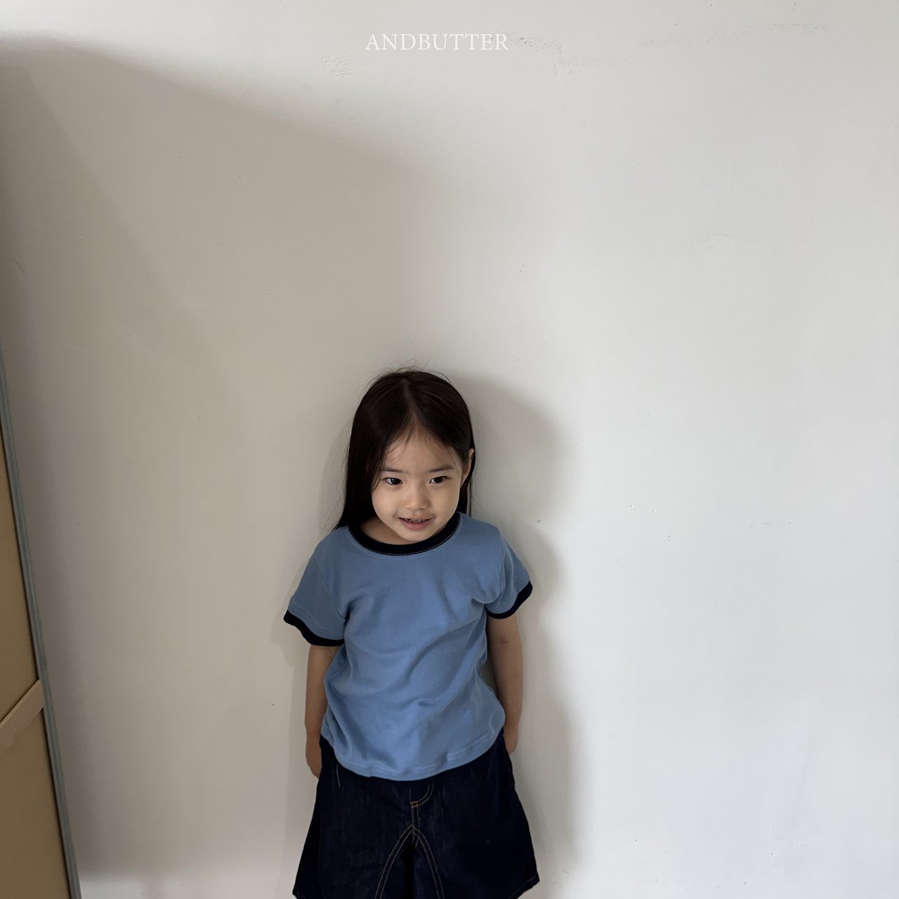 《予約》Color Match T-Shirt / andbutter
