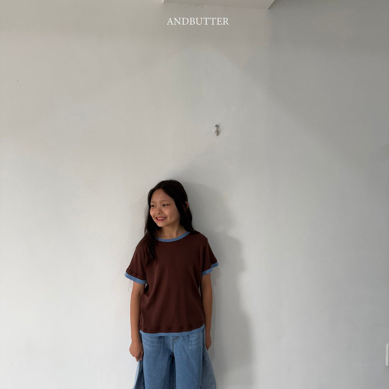 《予約》Color Match T-Shirt / andbutter