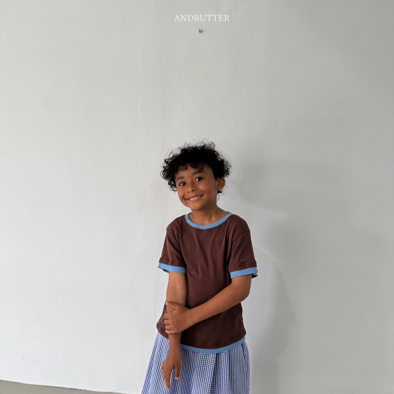 《予約》Color Match T-Shirt / andbutter