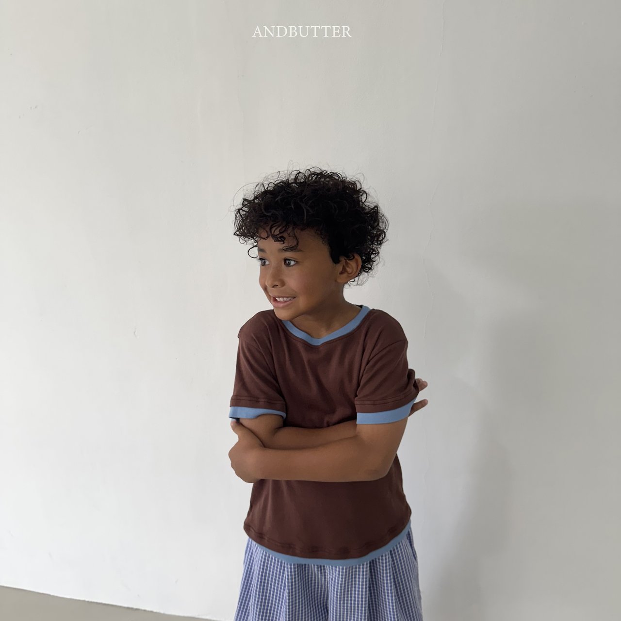 《予約》Color Match T-Shirt / andbutter