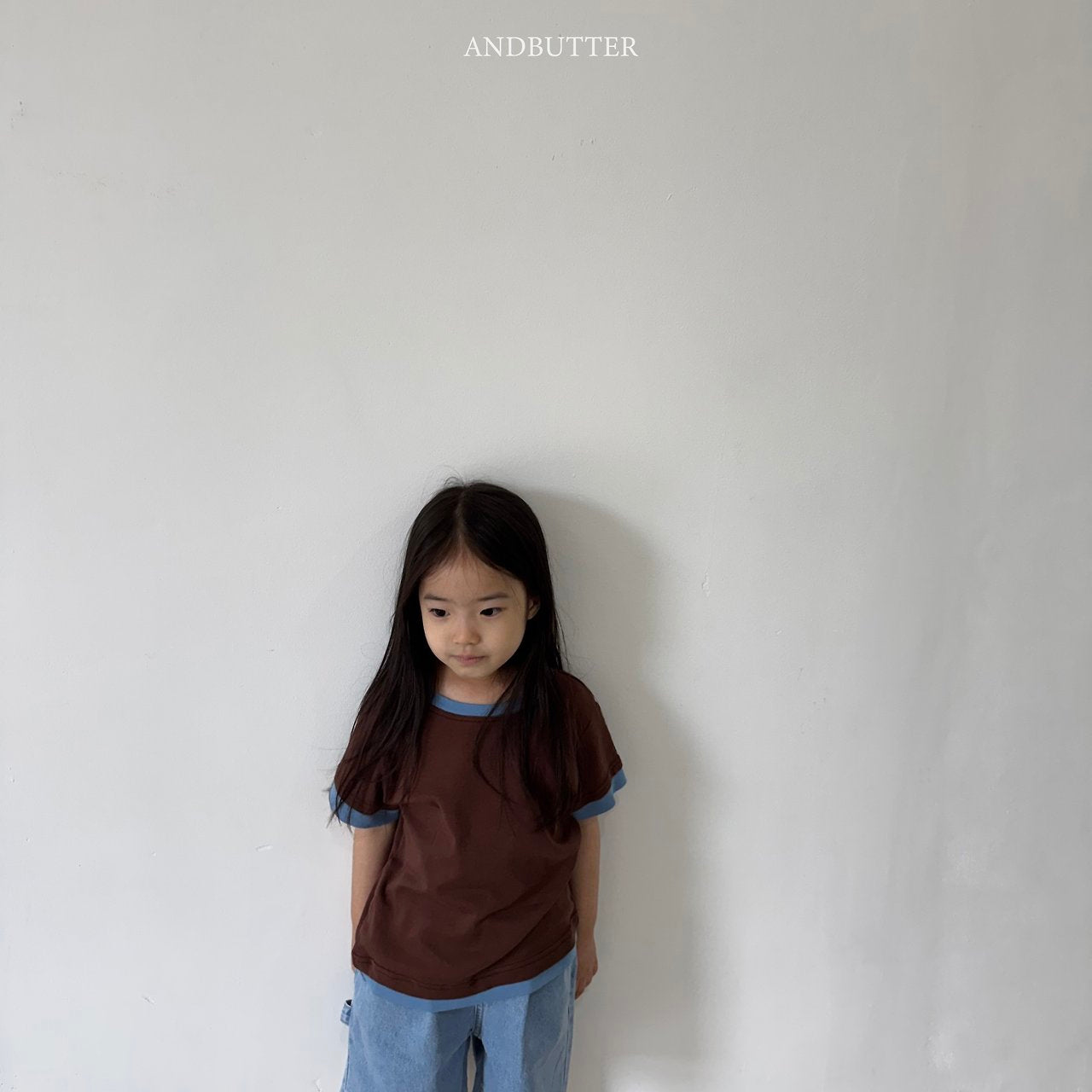 《予約》Color Match T-Shirt / andbutter