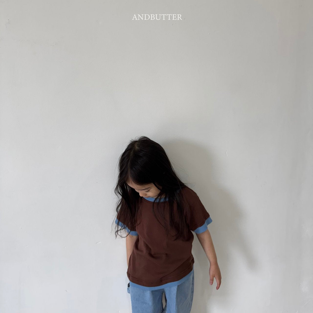 《予約》Color Match T-Shirt / andbutter