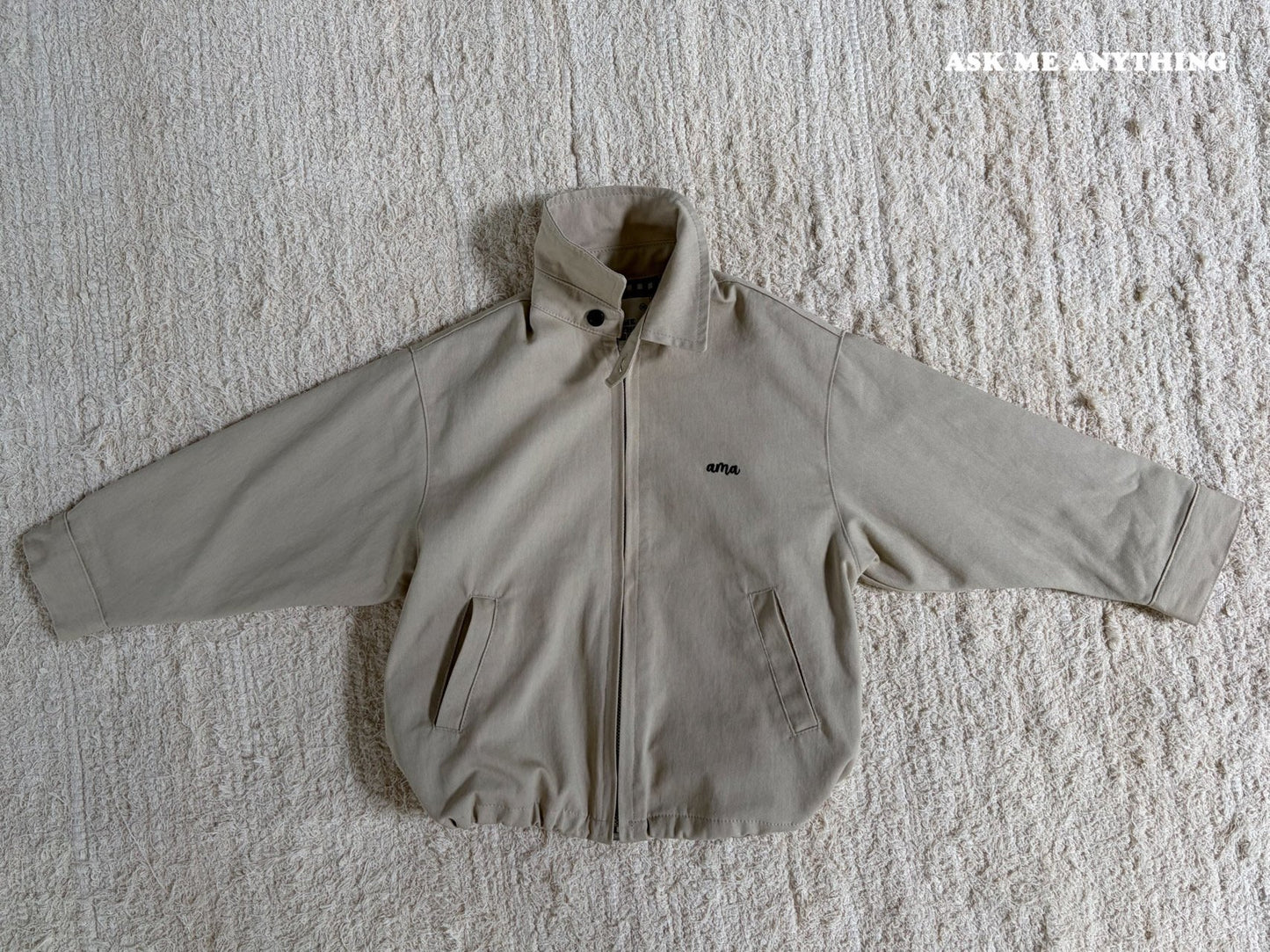 《予約》Hidden Jacket / ASK ME ANYTHING