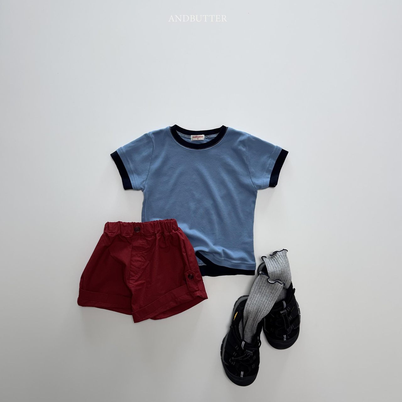 《予約》Roll-Up Pants / andbutter
