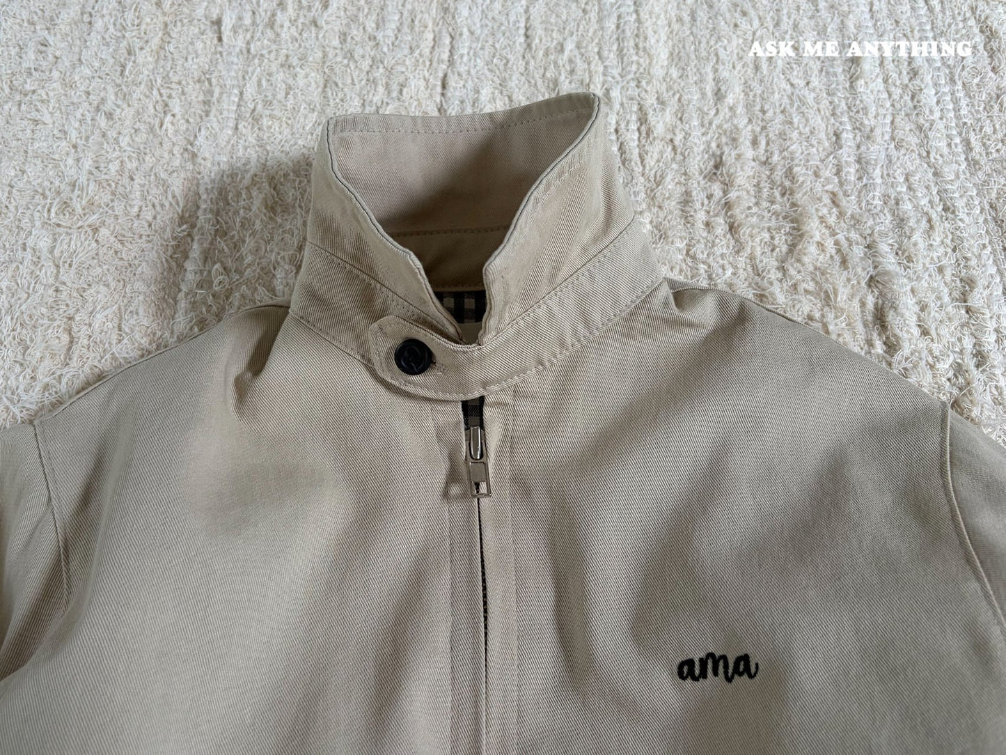 《予約》Hidden Jacket / ASK ME ANYTHING