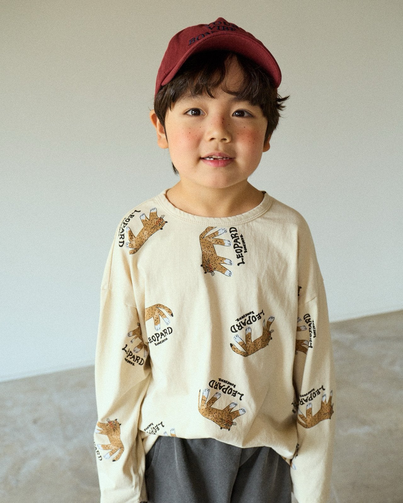 《即納》Leopard Front Single Tee