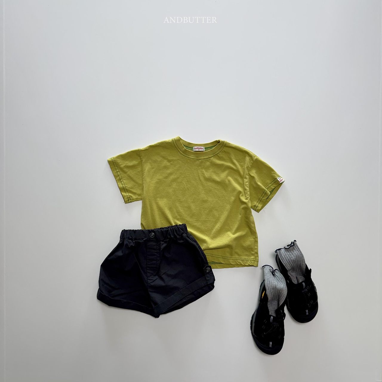 《予約》Roll-Up Pants / andbutter
