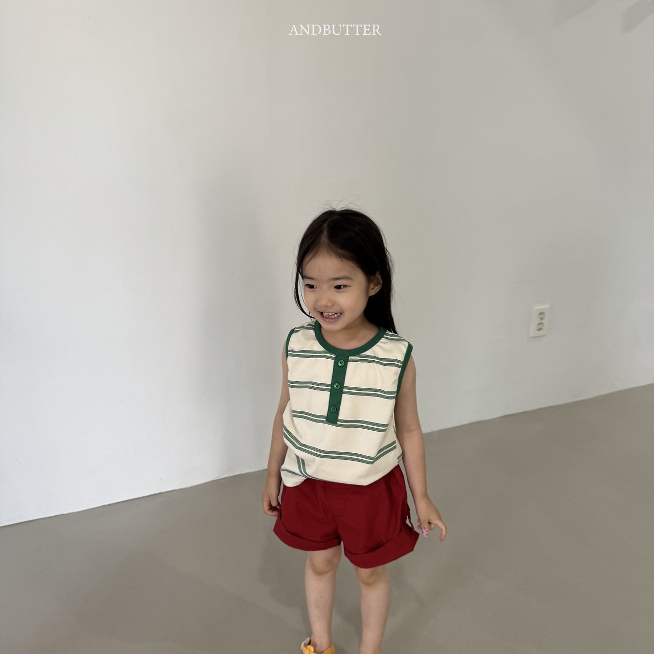 《予約》Roll-Up Pants / andbutter