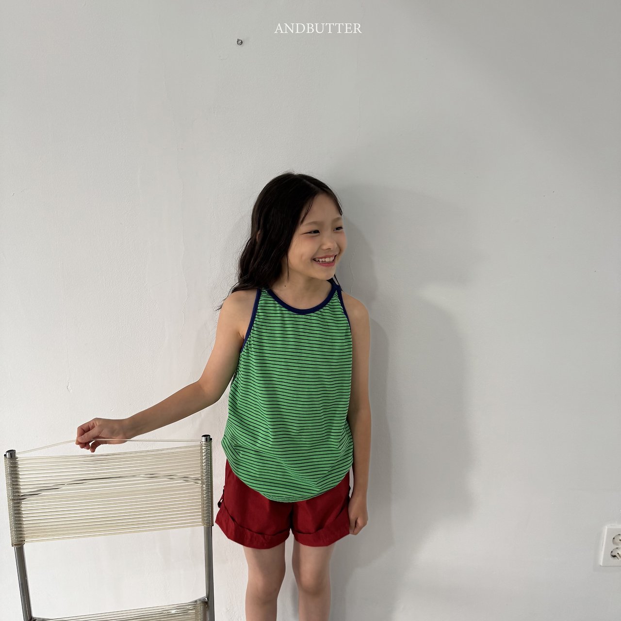 《予約》Roll-Up Pants / andbutter