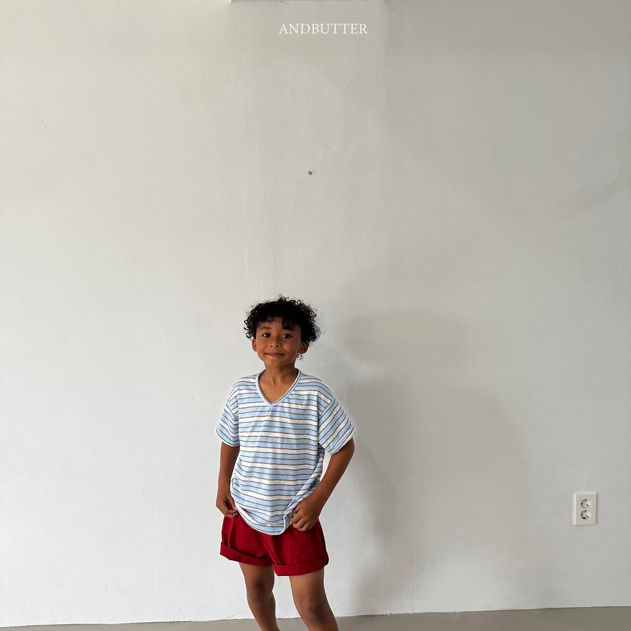 《予約》Roll-Up Pants / andbutter