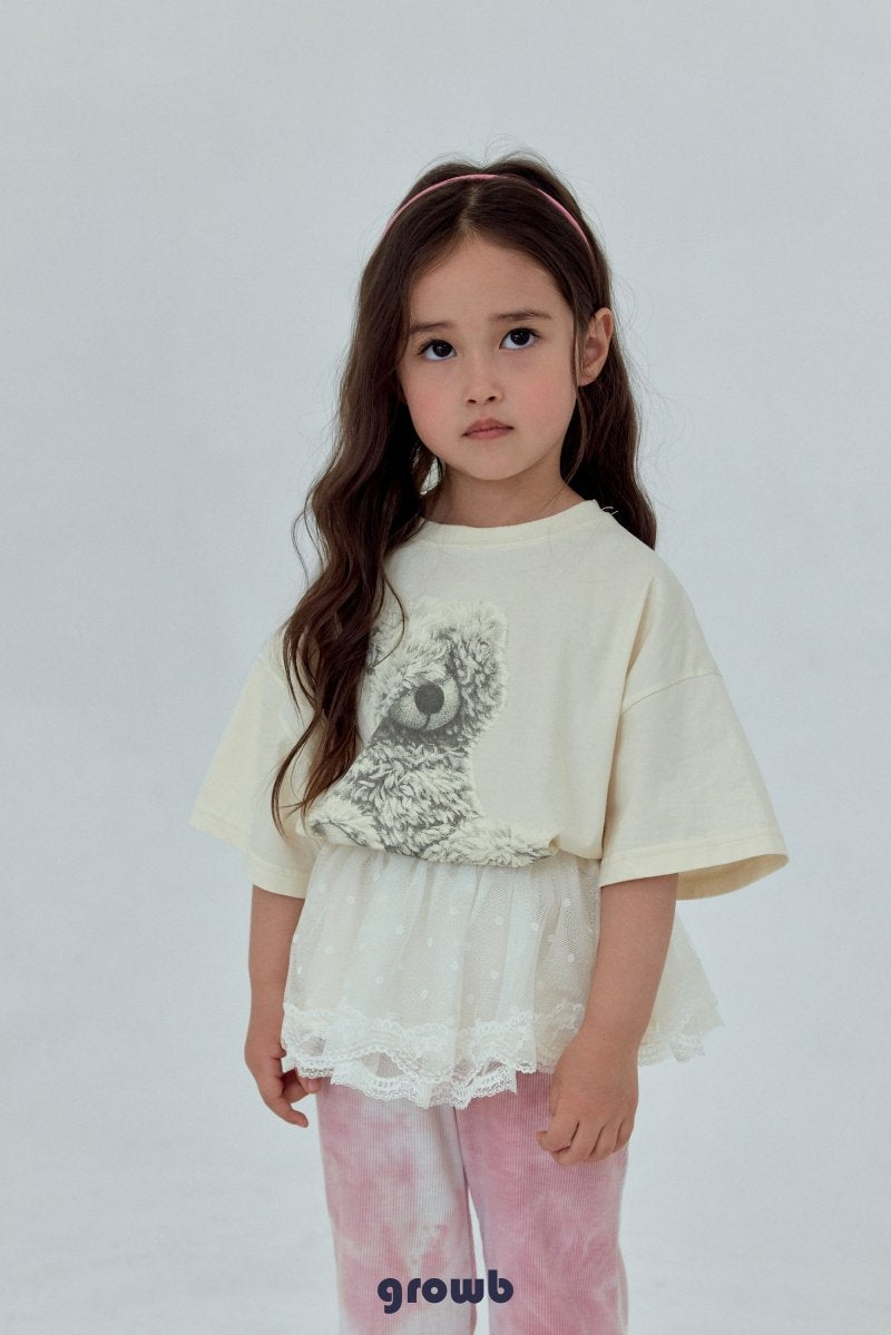 《予約》Holo Bear Tee / GROWB
