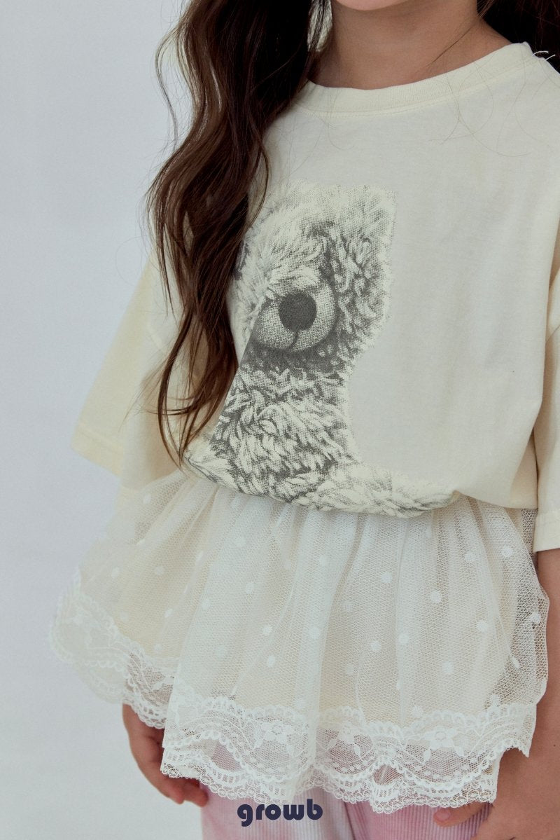 《予約》Holo Bear Tee / GROWB