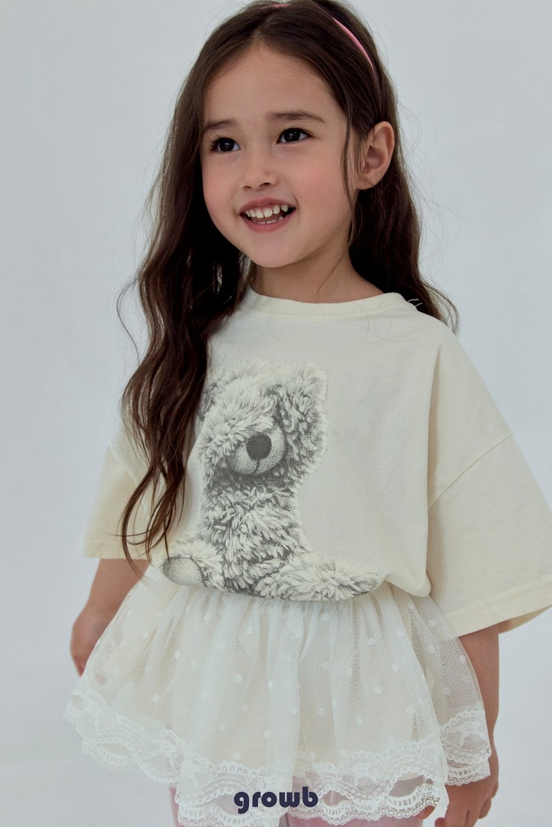 《予約》Holo Bear Tee / GROWB