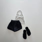 《予約》Tencel Flower Halter Neck / andbutter