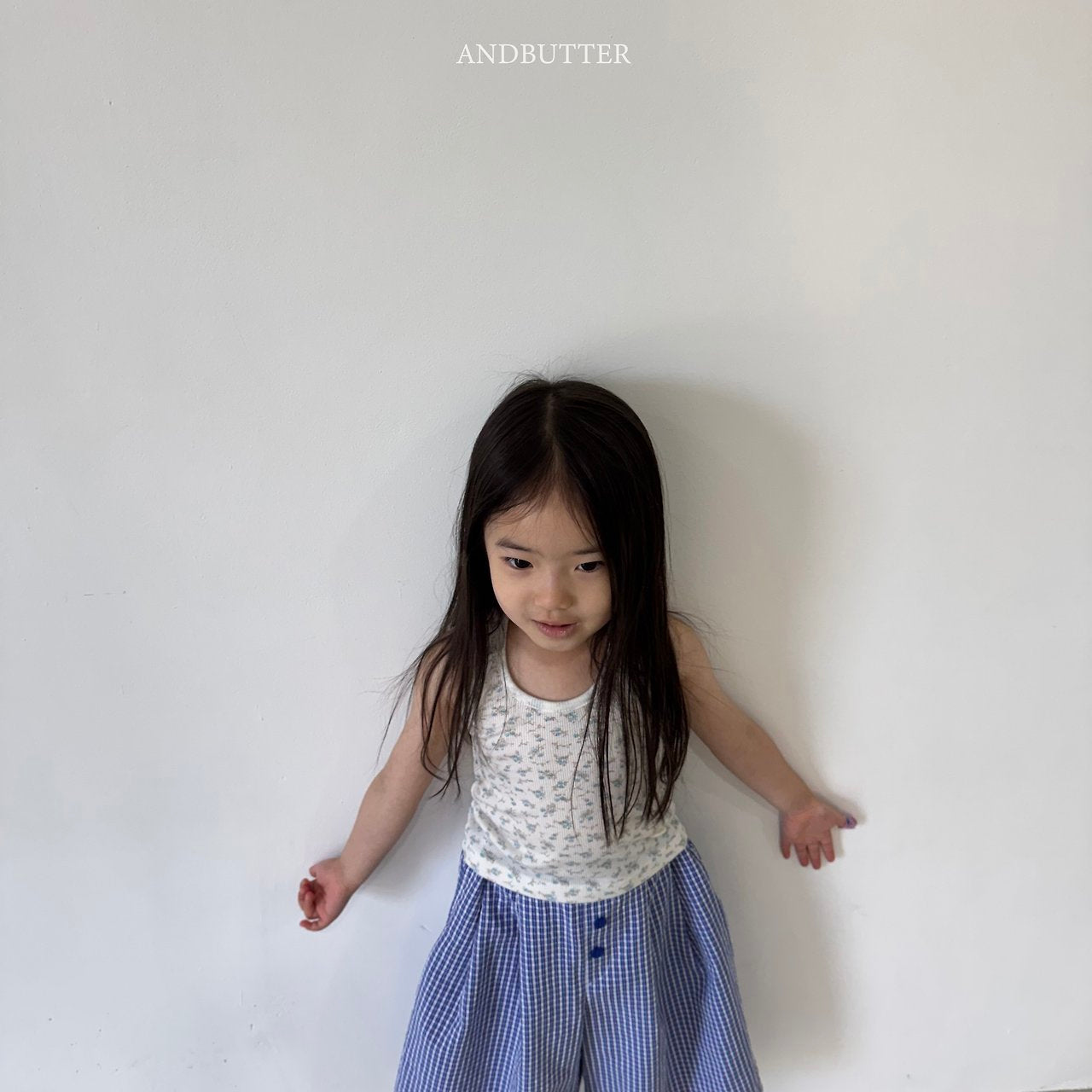 《予約》Tencel Flower Halter Neck / andbutter