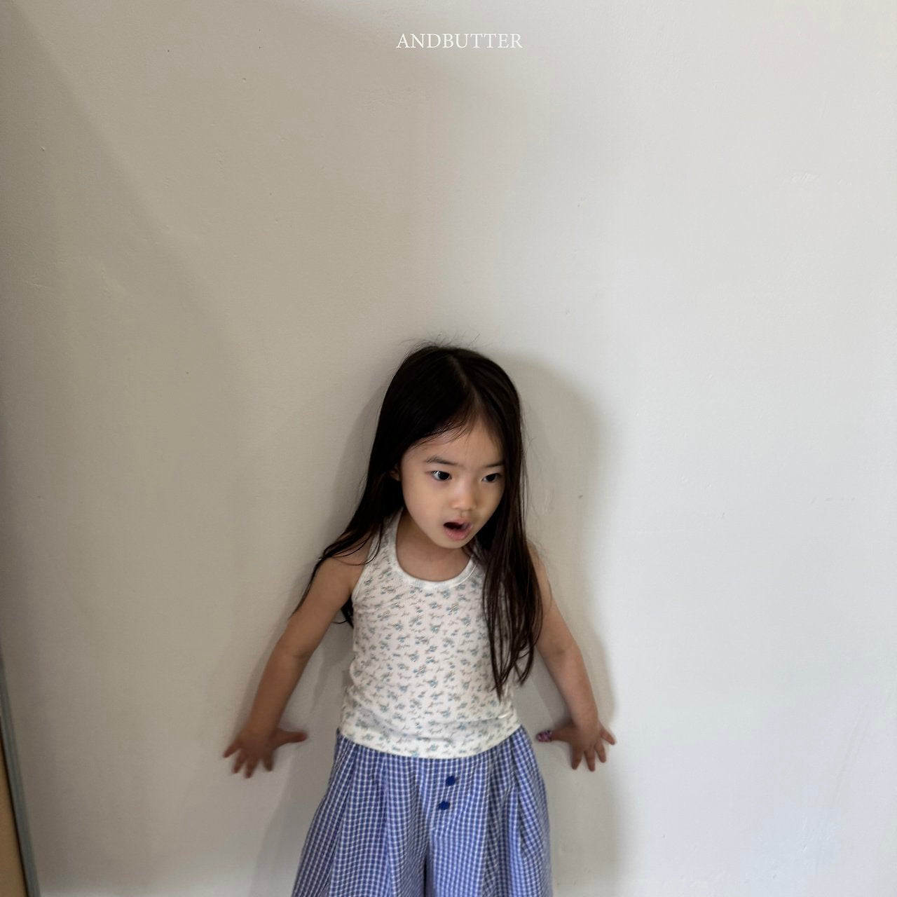 《予約》Tencel Flower Halter Neck / andbutter