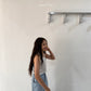 《予約》Tencel Flower Halter Neck / andbutter