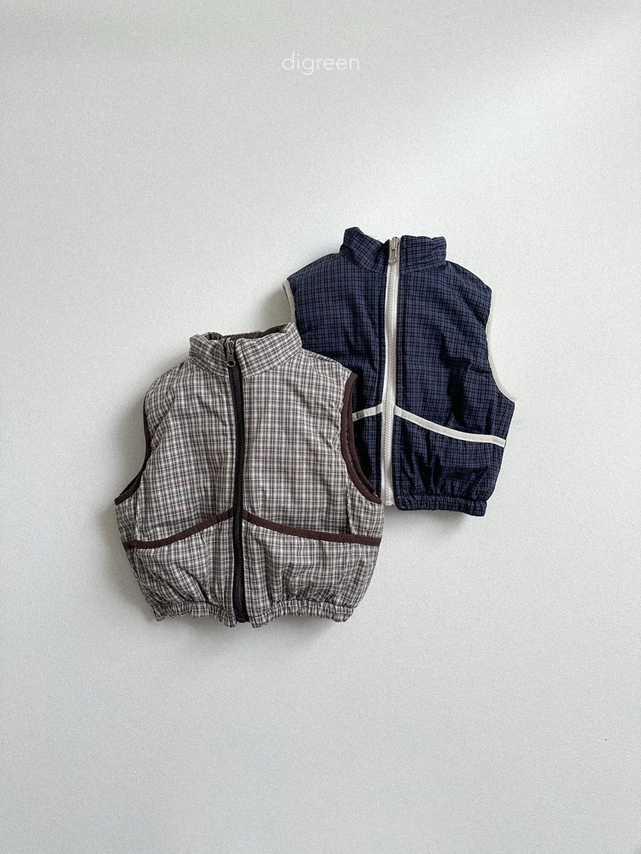 《予約》Reversible Vest / digreen