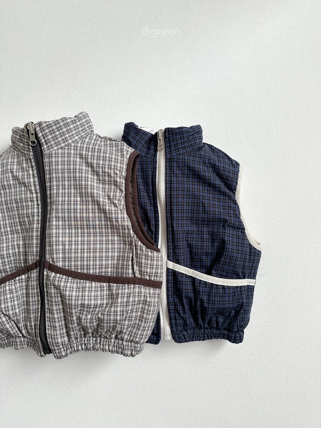 《予約》Reversible Vest / digreen