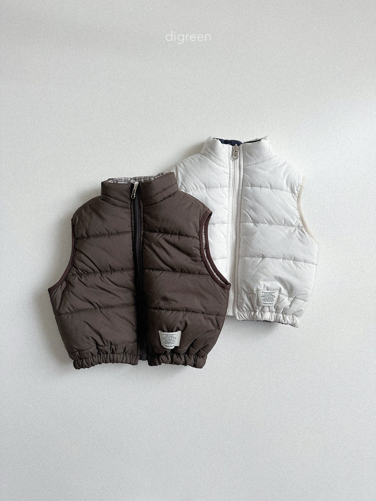《予約》Reversible Vest / digreen