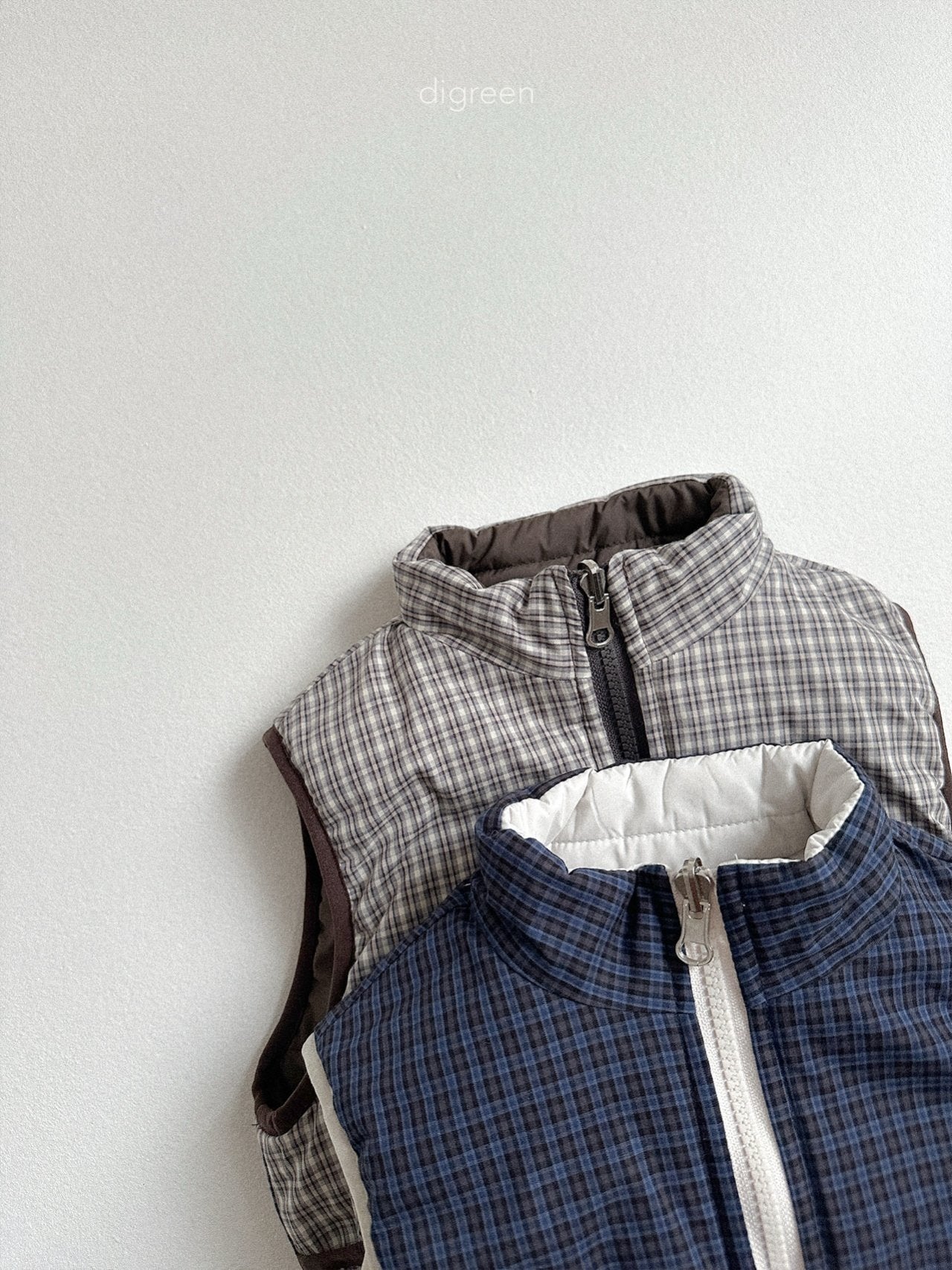 《予約》Reversible Vest / digreen