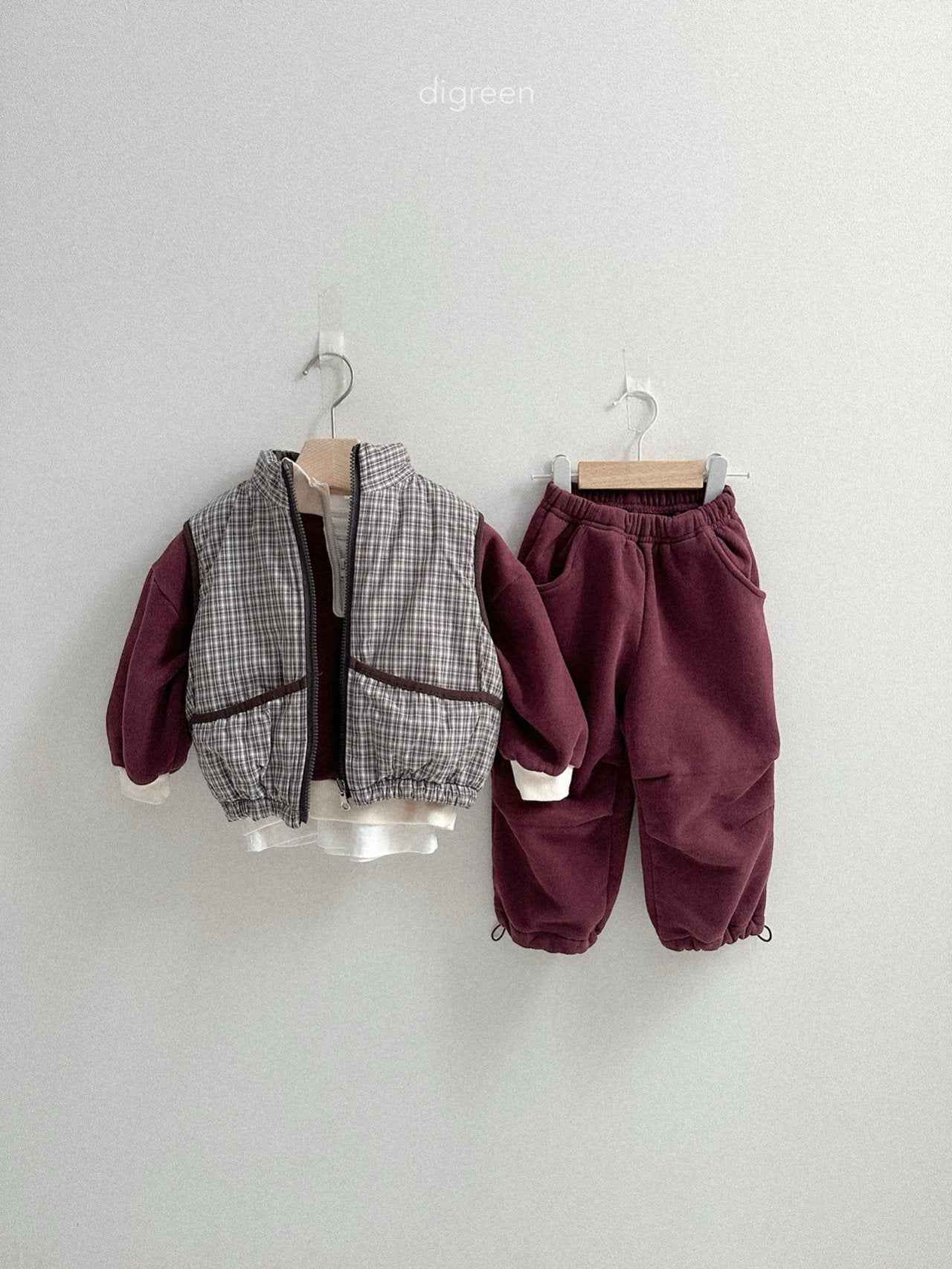 《予約》Reversible Vest / digreen