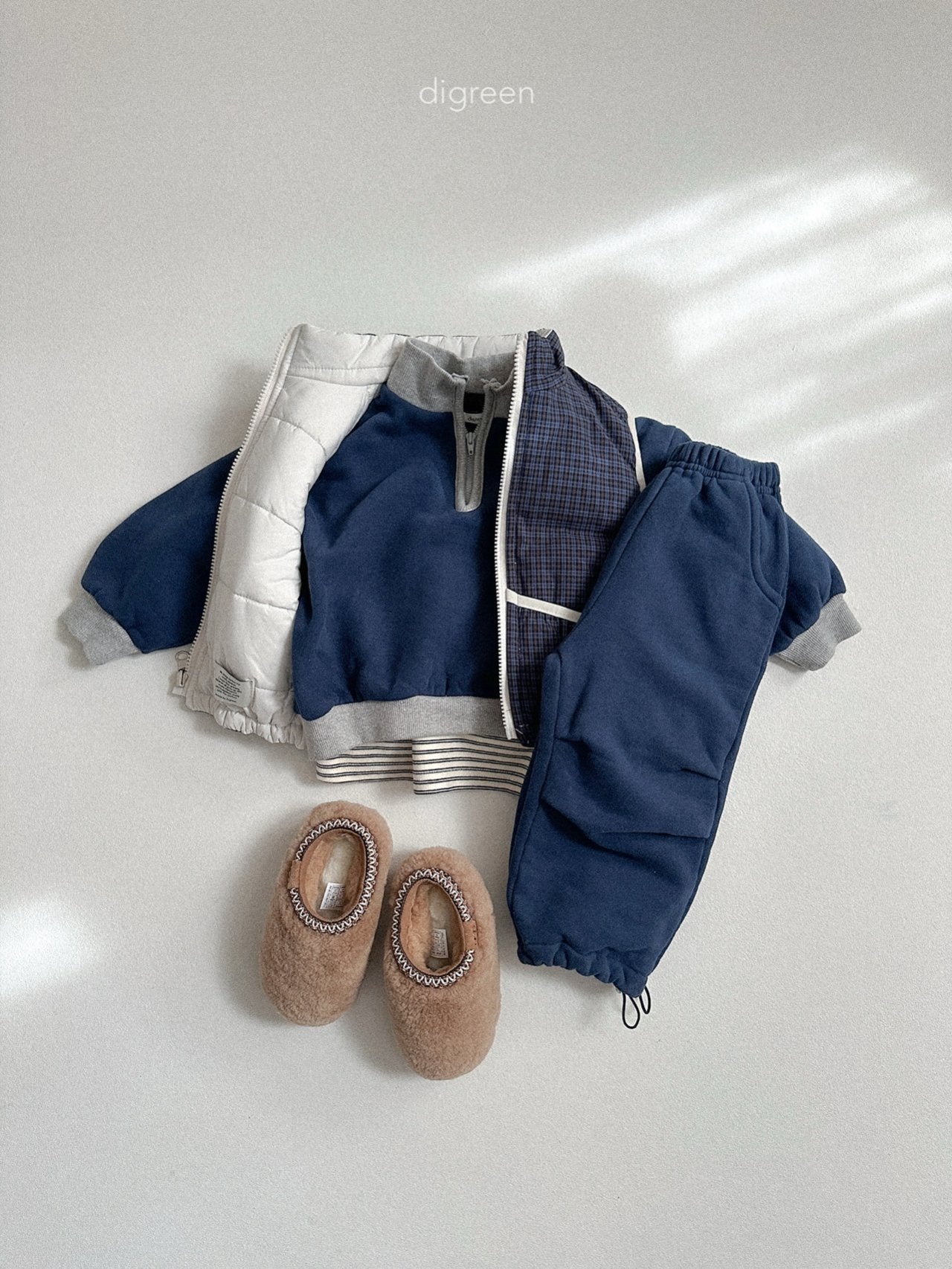 《予約》Reversible Vest / digreen