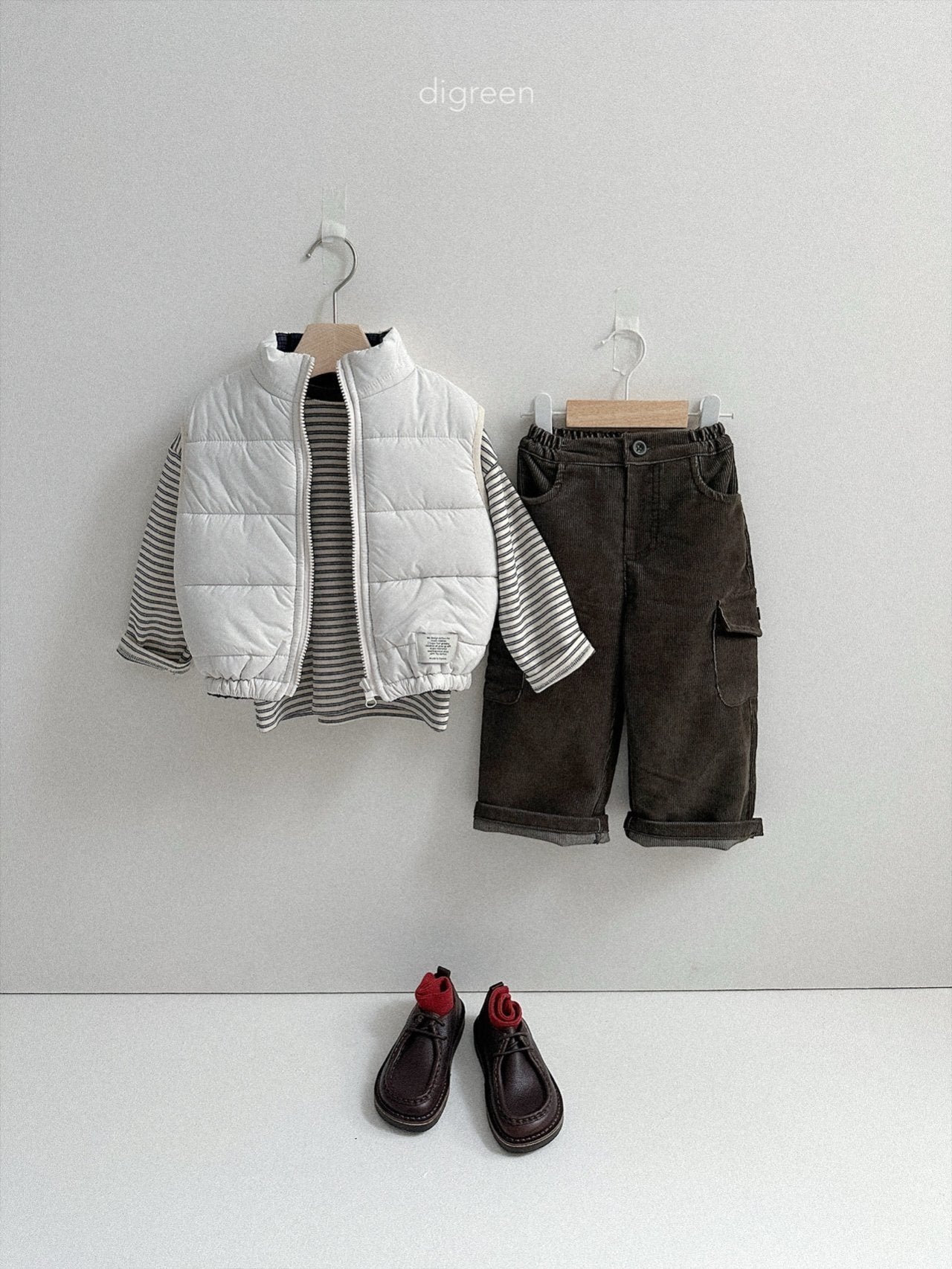 《予約》Reversible Vest / digreen