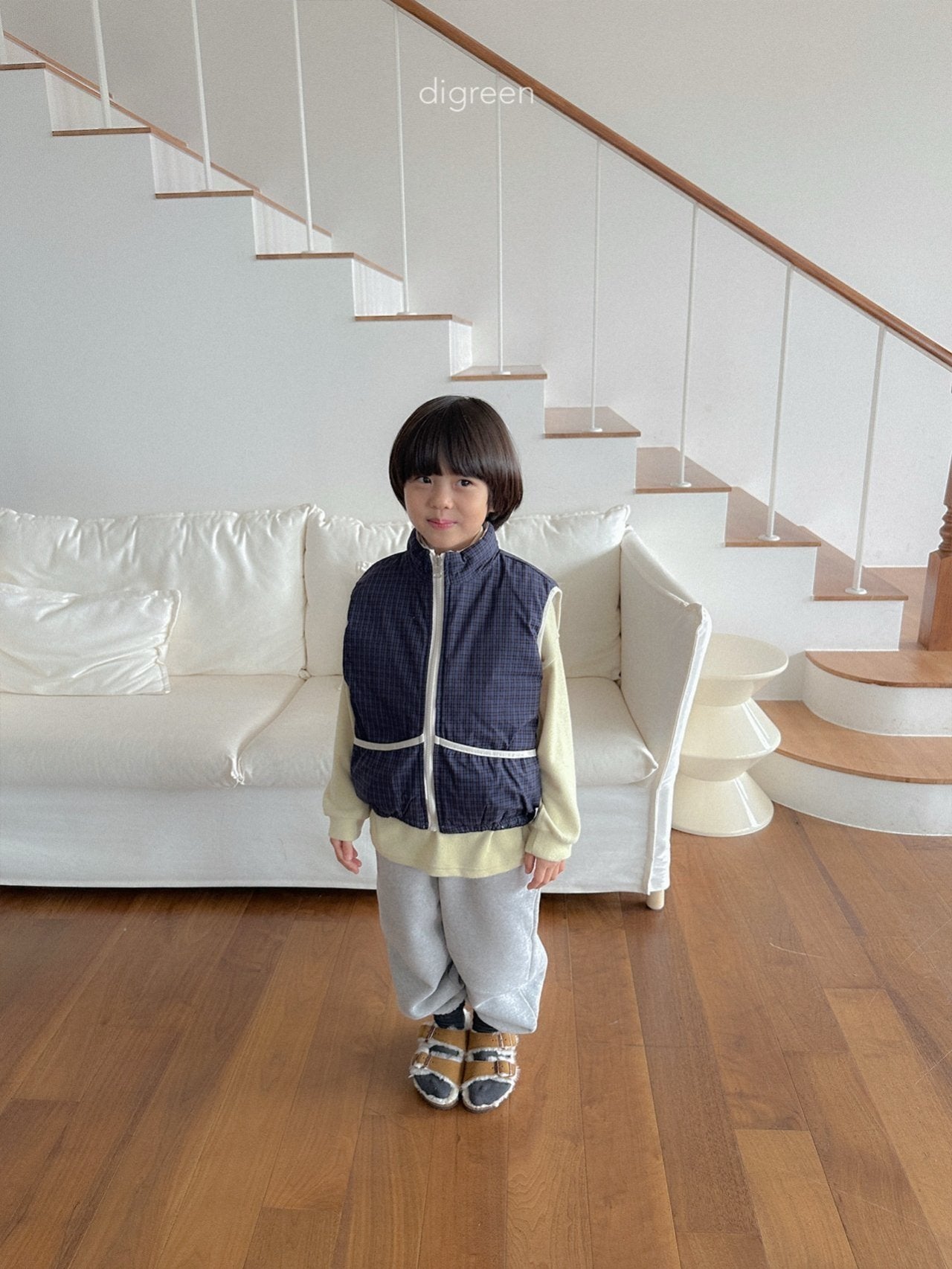 《予約》Reversible Vest / digreen