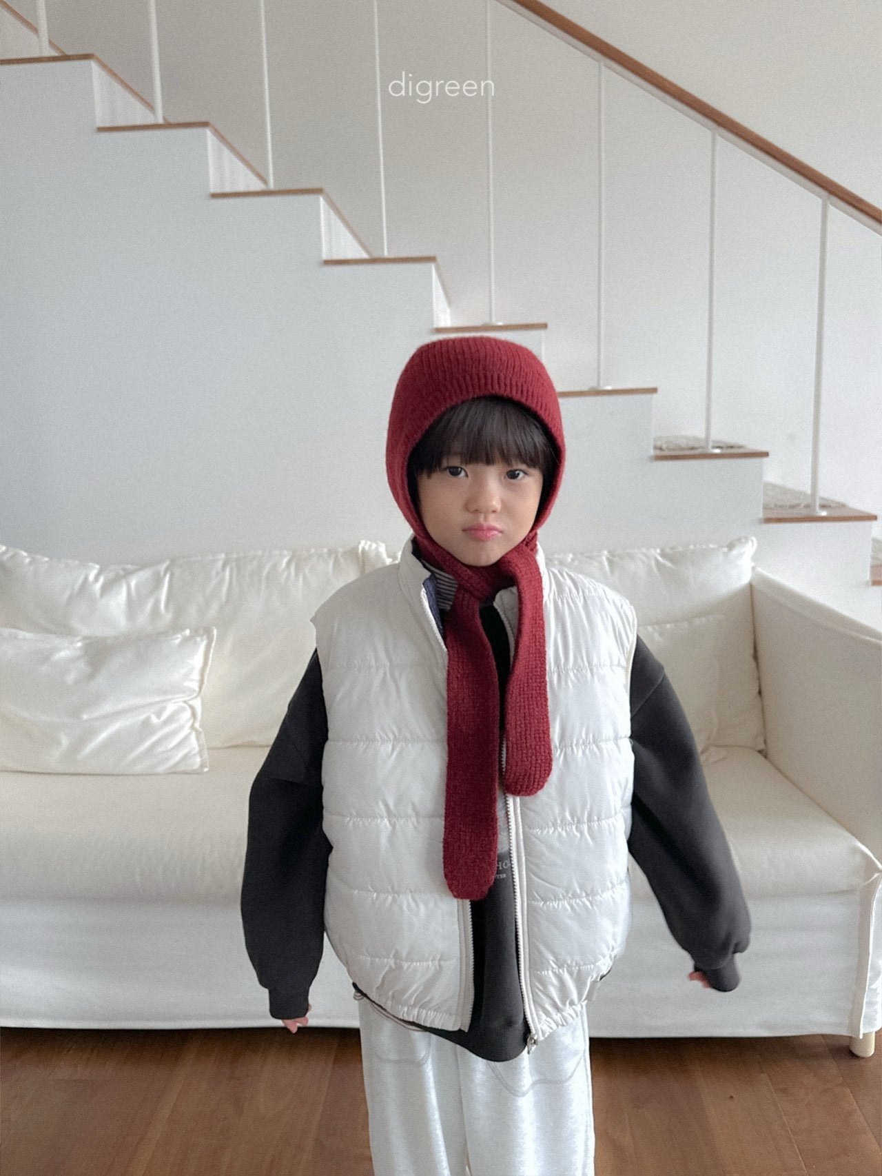 《予約》Reversible Vest / digreen