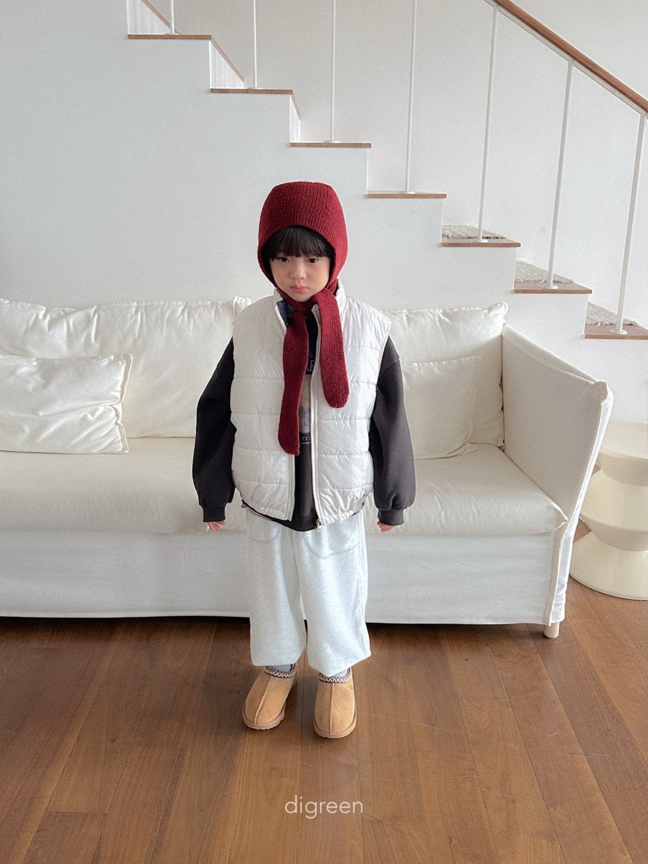 《予約》Reversible Vest / digreen