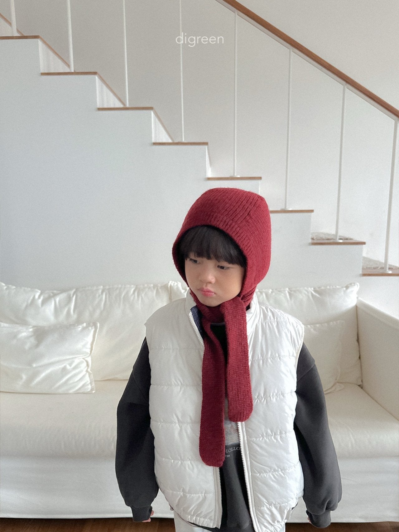 《予約》Reversible Vest / digreen