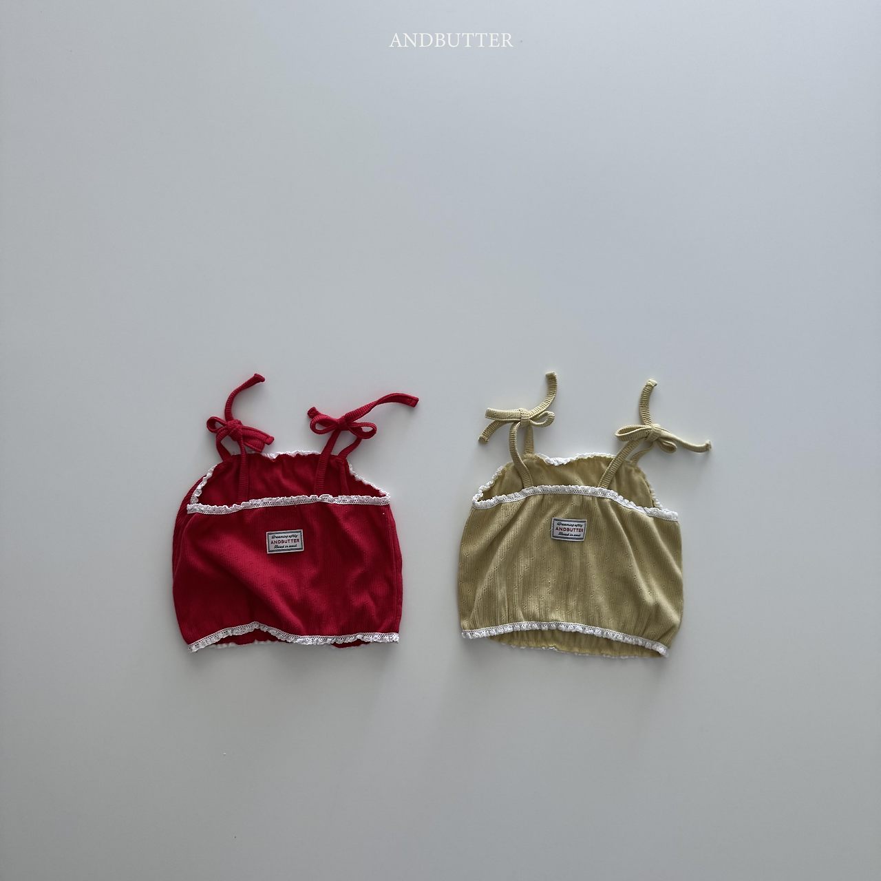 《予約》Henley Stripe Sleeveless / andbutter