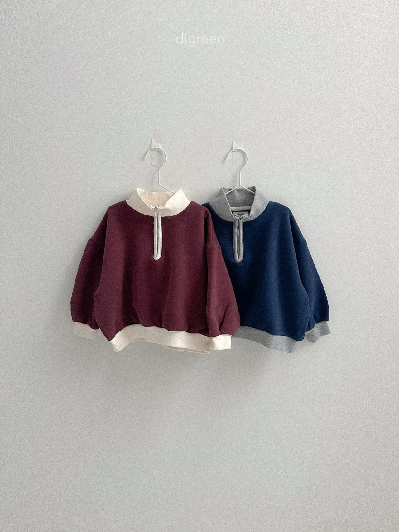 《予約》Line Zip up / digreen