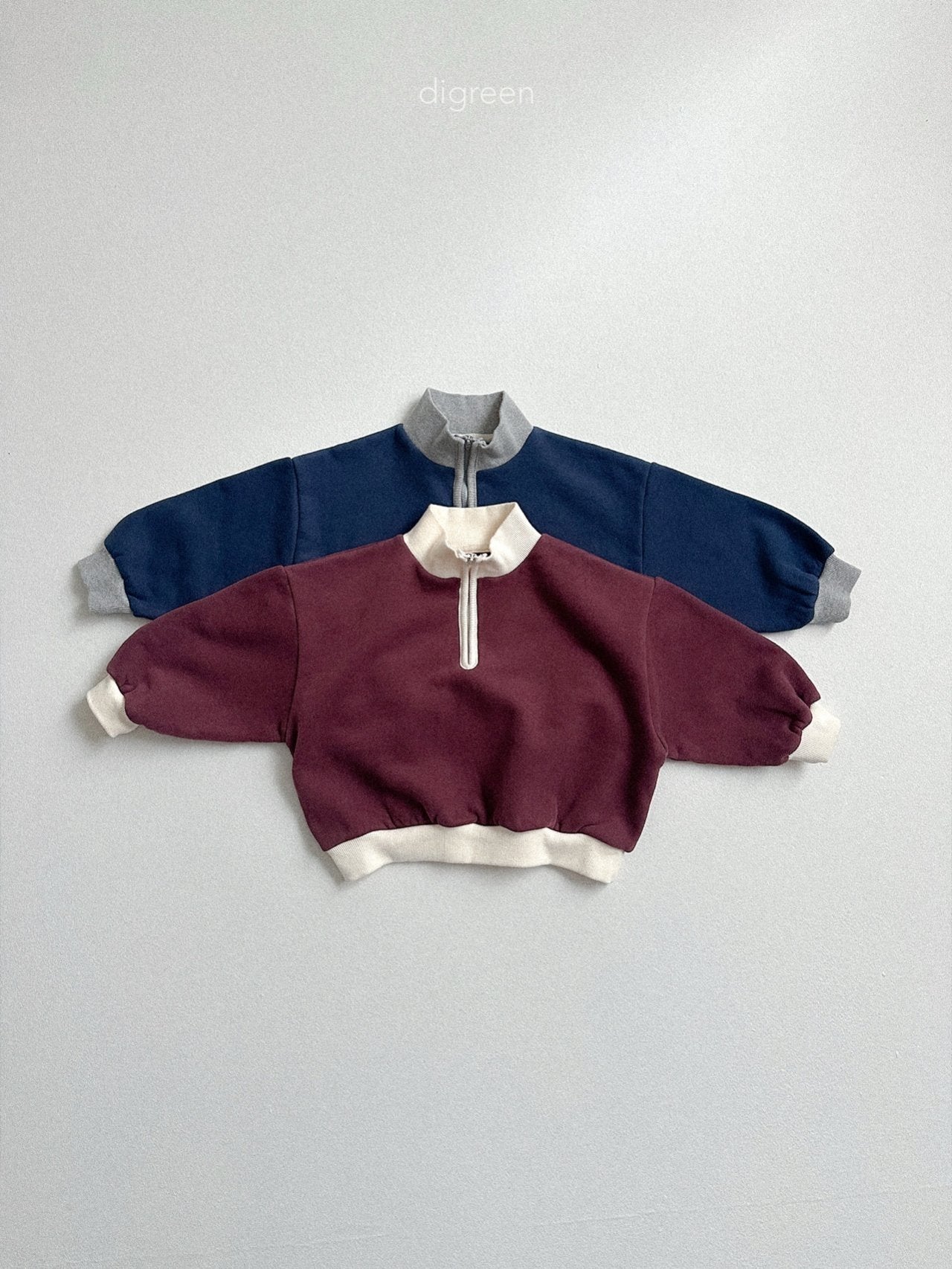 《予約》Line Zip up / digreen