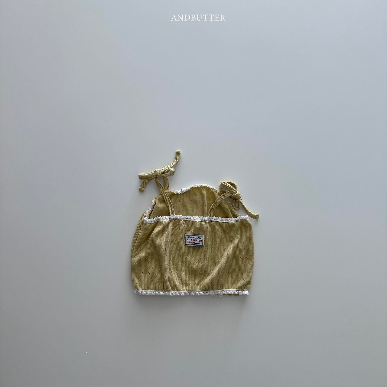 《予約》Henley Stripe Sleeveless / andbutter