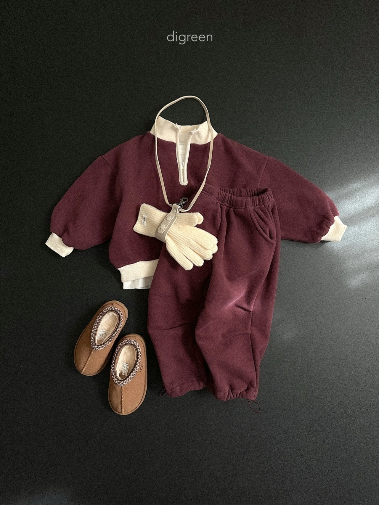 《予約》Line Zip up / digreen