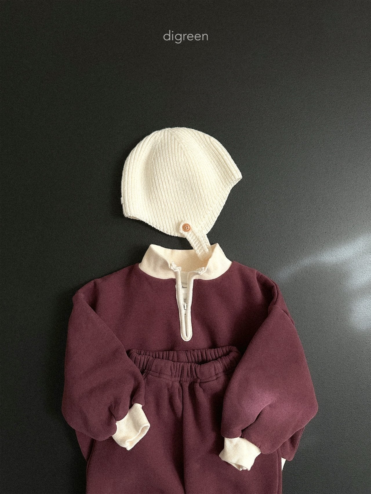 《予約》Line Zip up / digreen