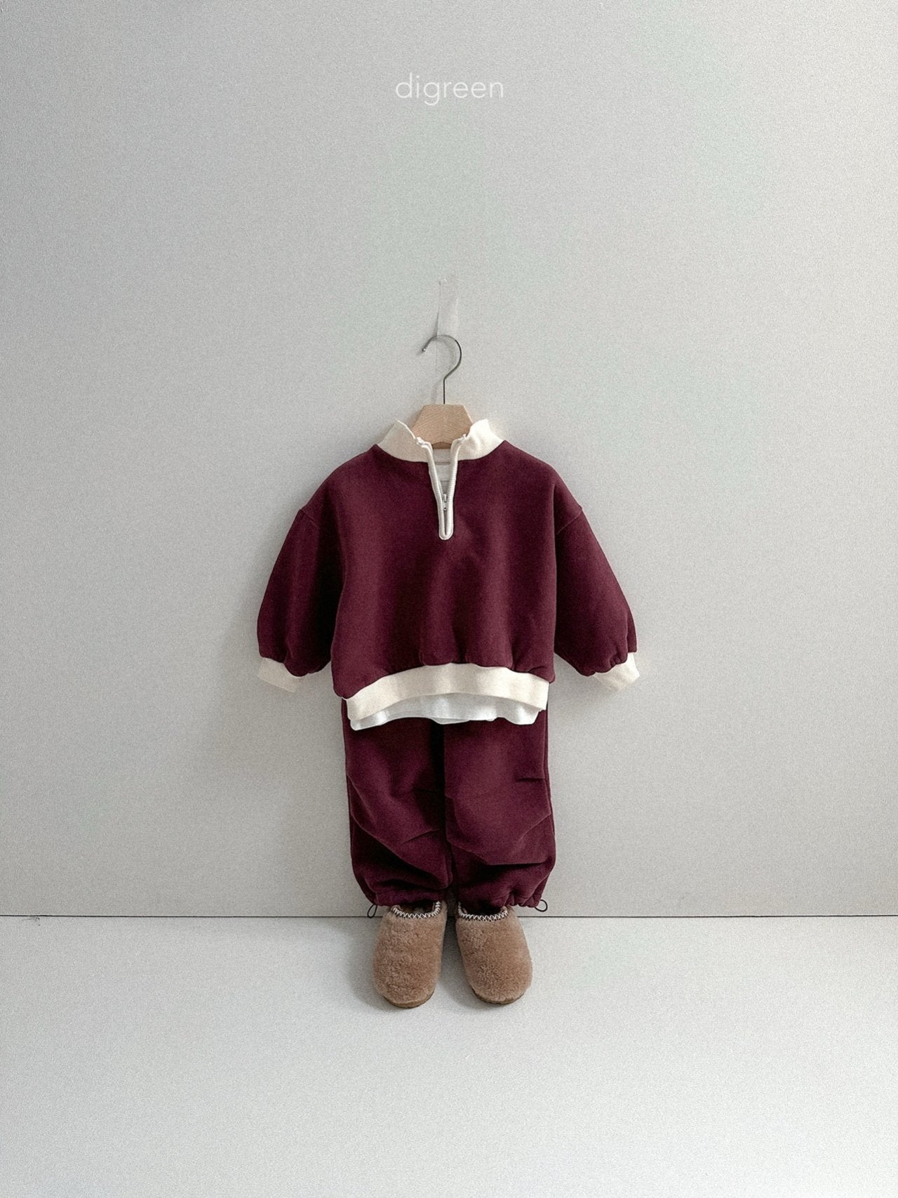 《予約》Line Zip up / digreen