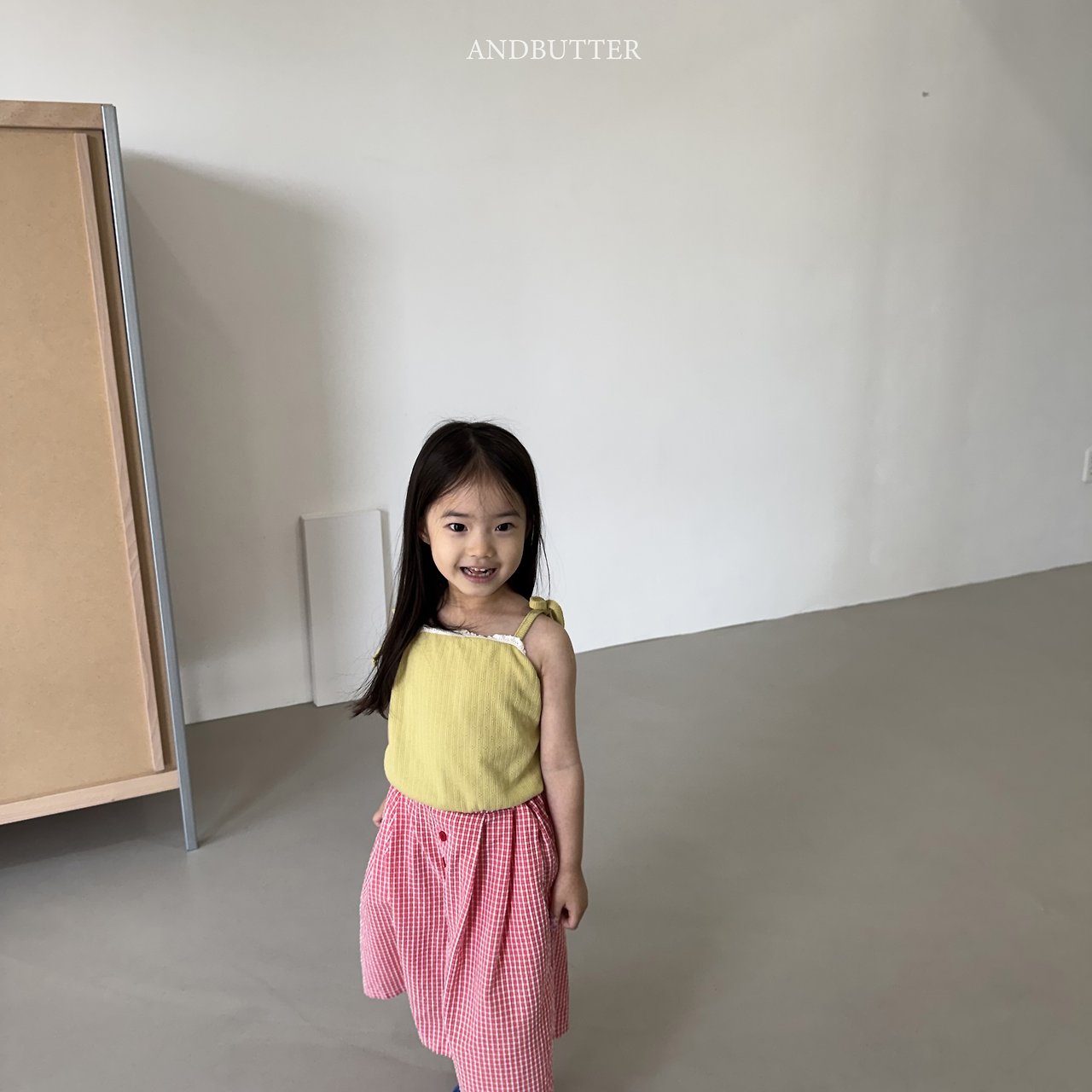《予約》Henley Stripe Sleeveless / andbutter