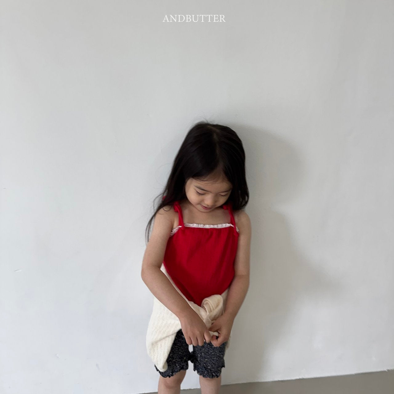 《予約》Henley Stripe Sleeveless / andbutter