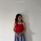 《予約》Henley Stripe Sleeveless / andbutter