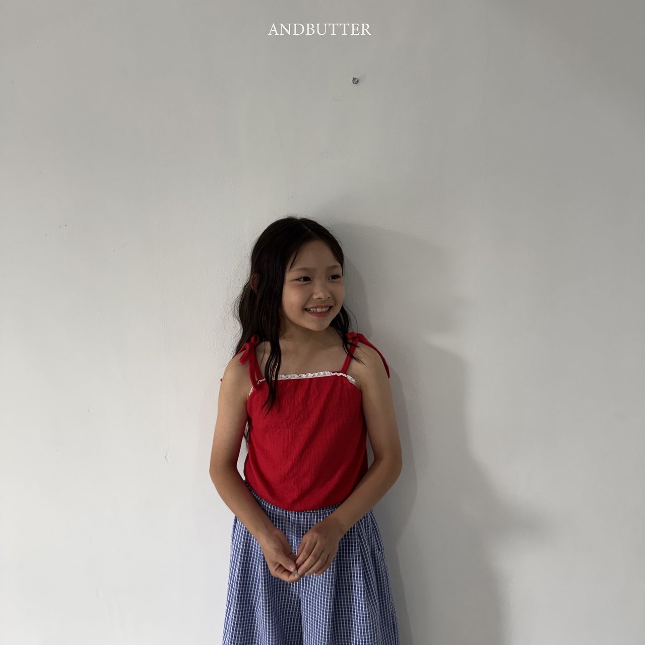 《予約》Henley Stripe Sleeveless / andbutter