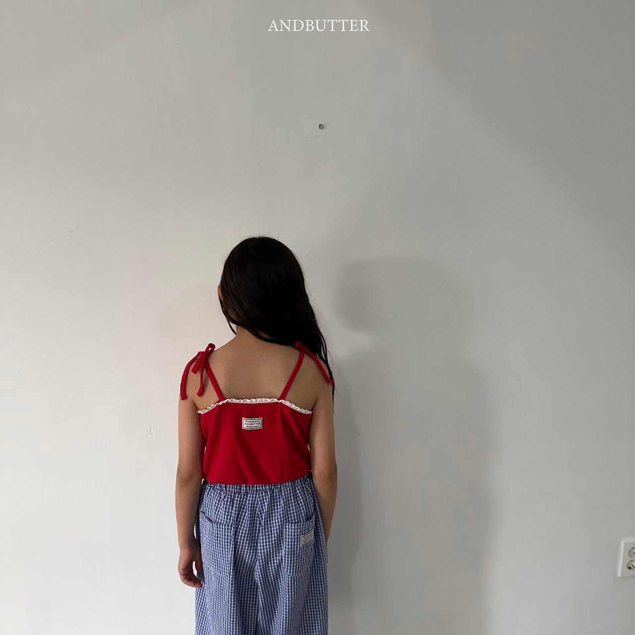 《予約》Henley Stripe Sleeveless / andbutter