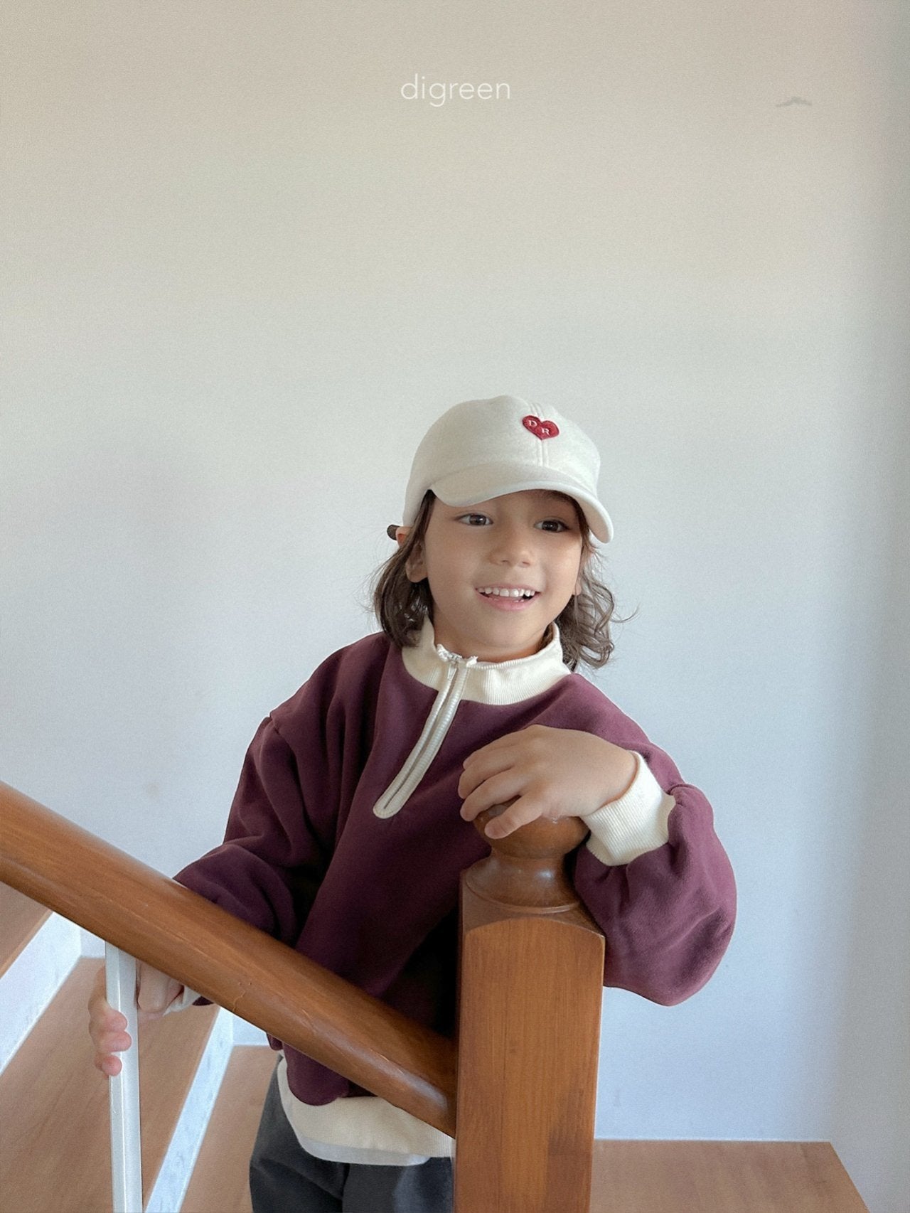 《予約》Line Zip up / digreen