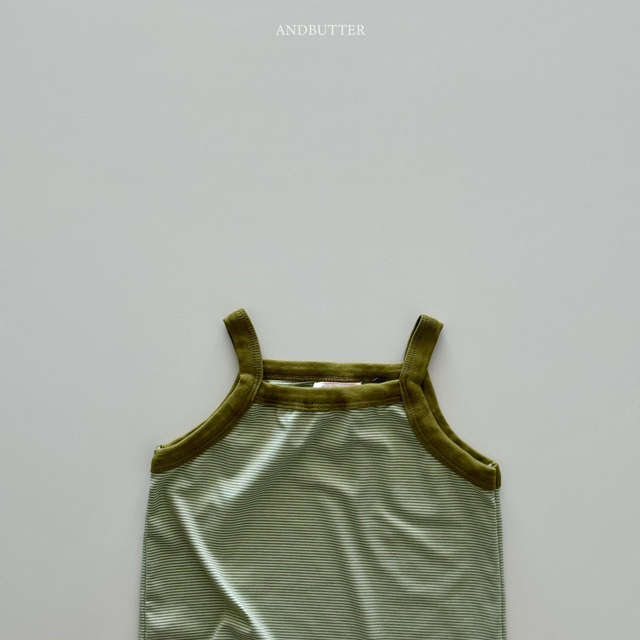 《予約》Airy Stripe Sleeveless / andbutter