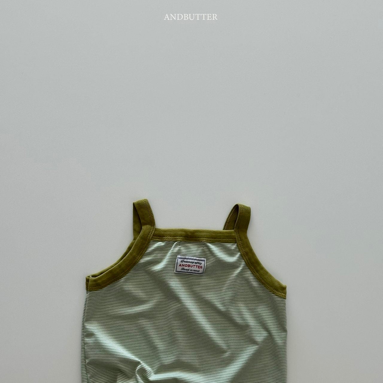 《予約》Airy Stripe Sleeveless / andbutter