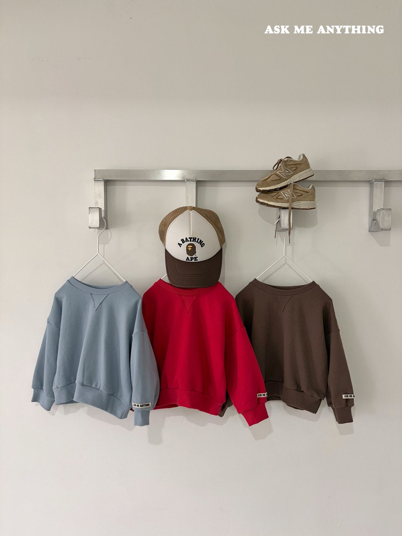 《予約》Basic Sweatshirt / ASK ME ANYTHING